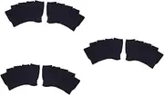 Baluue 3sets Fashionable Women's Cotton Socks Elastic Five Toe Half Socks Peep Toe Pad for Yoga 4pair*3