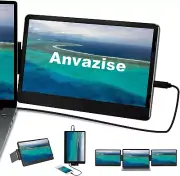 Laptop Monitor Extender, 11.6/14.1 inch Portable Monitor Dual Screen External