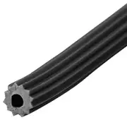 CRL 5CBL155 Black .155 Screen Retainer Spline - 500 Foot Roll