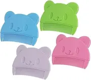 minkissy Silicone Scalp Brush Pcs Set Bath and Shower Brush for Newborns and Toddlers