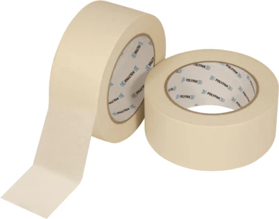 2x Polypak GENERAL PURPOSE PAINTER'S TAPE Crepe Paper- 36mmx50m Or 48mmx50m