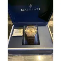 在飛比找蝦皮購物優惠-MASERATI WATCHES 瑪莎拉蒂精品手錶R8851