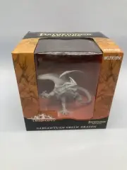WIZKIDS Pathfinder Battles Gargantuan Green Dragon Unpainted Figurine NEW