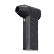 Mini Air Blower with Extra Nozzle 130000RPM Turbo Jet Fan Wind Speed 39.5m/S Electric Blower Blowing Dust Dryer Black