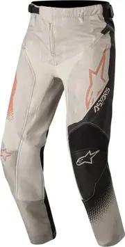 Alpinestars Racer Factory Youth Motocross Pants, black-grey, Size XL Black Grey
