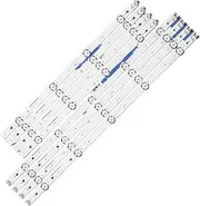 DSJATPX 8 PCS LED Backlight Strip Fit for LG 49UH610A 49UH6100 49LF5100 49UH6030 49UF640V 49UF6407 49UF640 49LF510V E_WICOP_49inch_UHD
