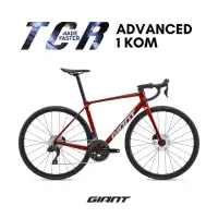 在飛比找momo購物網優惠-【GIANT】TCR ADVANCED 1 KOM 全能戰駒