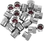 Valve Cap Kit 20pcs Metal Valve Stem Covers for Auto Truck Easy to Install Pressure