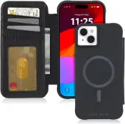 Case-Mate Wallet Folio iPhone 15 Plus Case 15 Plus Black MagSafe 12 Foot Drop