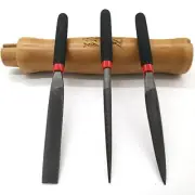 3 Mini Steel Files Mini Needle Files For Stone Glass Metal Carving Craft Flat Fi