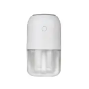 Supperstore 280ml Large Capacity Household Colorful Round Humidifier Car Portable Humidifier with Colorful Lights-White