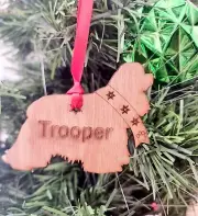 American Cocker Spaniel Personalised Christmas Tree Pet Dog Decoration Gift