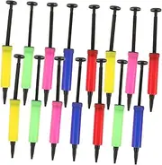 SOLUSTRE Portable Hand Held Air Pump Set 15pcs Mini U-shaped Inflators No Energy-saving Latex Inflator Random