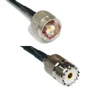 LMR240UF N MALE to SO239 UHF Female Coax RF Cable USA-Ship Lot