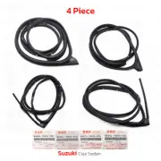 Fits Suzuki Ciaz Sedan 2015 - 19 Set 4Dr Door Seal Rubber Weatherstrip