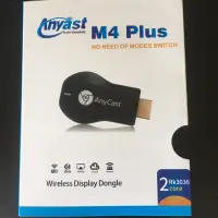 在飛比找蝦皮購物優惠-AnyCast m4 無線影音傳輸器 手機電視棒 影音同頻器