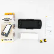 Work Sharp Kitchen Series Dual-Grit Whetstone Knife Sharpener W/ Base (WSBCHWHT)
