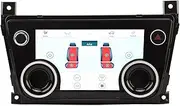 Brilluxa AC Control Screen, Air Conditioning Panel, Compatible with Jaguar XJ XJL XJR X351, 7in Touch Screen DC 9 to 16V Temperature Memory Replacement
