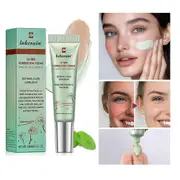 Unbrand CC Red Correction Cream with Centella Asiatica, Cream against Redness with Centella Asiatica, Even Skin Tone Concealer with Soothing Effect...