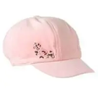 在飛比找蝦皮購物優惠-gymboree粉紅絨布報童帽