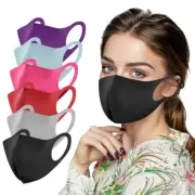 6PC Adult's Face Mask Reusable Washable Air Purifying PM2.5 Carbon Filter Lay AU