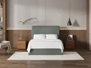 My Style Tapered Headboard & Drawer Base - Double / Seaglass / Gas Lift Base