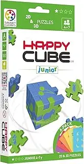 Smart Games 6 Colours Pack Happy Cube Junior 2D - 3D Puzzles