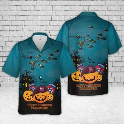 US Army Paratroopers With The 82nd Airborne Division Parachute Halloween Hawaiia