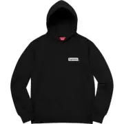 SUPREME Stop Crying Hooded Sweatshirt Black size L (artwork by Weirdo Dave)