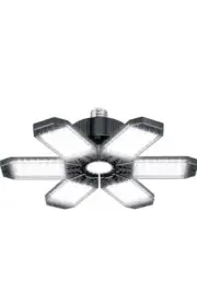 XINGHUANLIT.... 6PACK...Garage Workshop Lighting 6500K..7000K... 360 Beam Angle