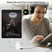 iPhone SD Card Reader Apple Camera Adapter: Lightning to 5-in-1 Camera Connection Kit for iOS 9.2-16+