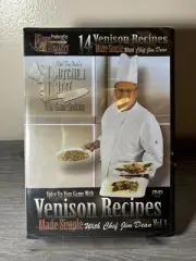 Venison Recipes Made Simple With Chef Jim Dean Vol. 1 DVD Brand New Sealed