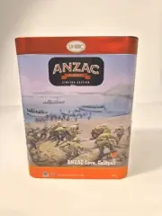 Unibic ANZAC Biscuit Collectible Tin ANZAC Cove, Gallipoli Limited Edition New