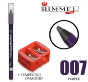 Rimmel scandal eye pencil 24h 007 purple + sharpener