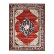 Korina Symmetry Red Base Rug