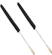 2 Pack Dryer Vent Cleaner Kit Clothes Dryer Lint Brush Vent Trap Cleaner Long Flexible Vacuum Brush Cleaning Supplies Home Essentials