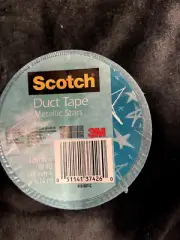 duct tape metallic star scotch