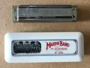 HOHNER Marine Band Model 1896/20 Harmonica; Key of D