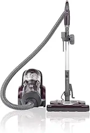 [Kenmore] Pet Friendly Lightweight Bagless Compact Canister Vacuum with Pet Powermate, HEPA, Extended Telescoping Wand, Retractable Cord and 2 Cleaning Tools, Motor Power, Purple