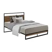 [Unbranded] Artiss Bed Frame Metal Frame DANE - King Single
