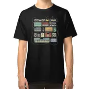 Electronic musician Synthesizer and Drum Machine Dj T-shirt