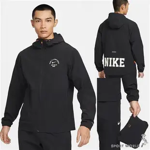 Nike 男裝 連帽外套 防風 黑/綠【運動世界】FV3970-010/FV3970-323