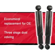 2x Rear KYB Premium Shock Absorbers for Hino 300 Dutro 5000 5500 6000 6500
