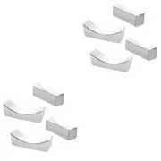 8 Pcs Spoon Rest For Dining Table Chopsticks Stainless Steel