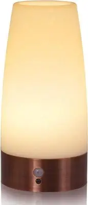 Motion Sensor Night Light, Battery Operated Lamp with 2 Sensored Modes - Retro