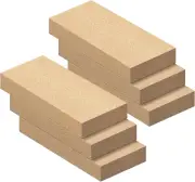 6PCS Fire Brick, Size 9" X 4-1/2" X 1-1/4", Wood Stove Bricks,Fire Bricks, Firep