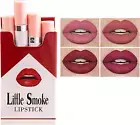 Matte Tattoo Lipstick Cigarette Set of 4, Portable Waterproof Non-Stick Tint ...