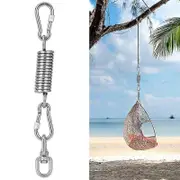 3 Pack Hammock Spring Hook, 304 Stainless Steel Spring for Hanging Chair, Accessories