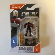 NIB New Mega Construx Star Trek Captain Picard Series 1 Figure