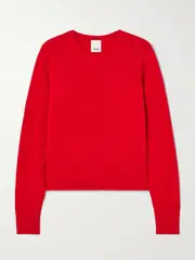 [Allude] Allude - Cashmere Sweater - Red - x large x large Red